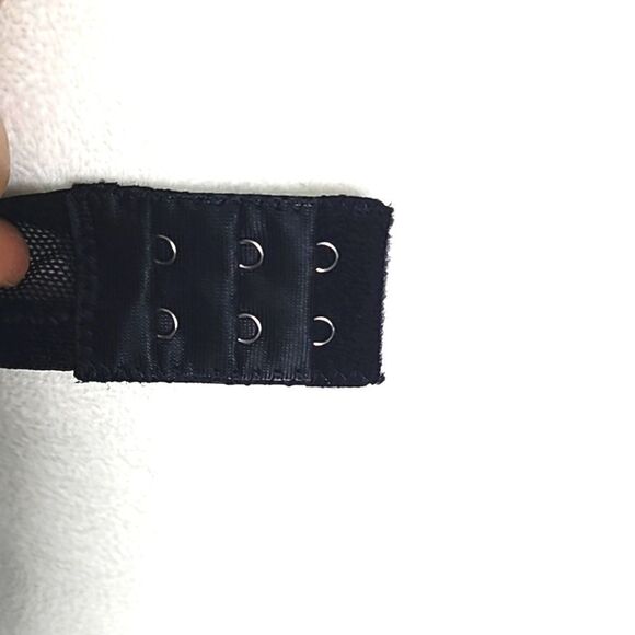 Lukasi Lace Demi Bra, Lightly Padded, Full Coverage, Black, Size 36C, NWT - Picture 8 of 11